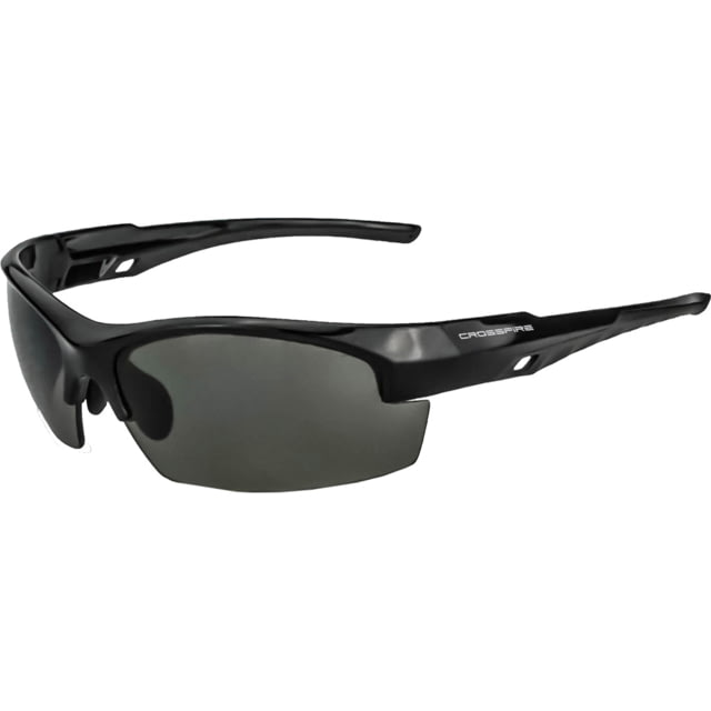 CrossFire Cipher Premium Shooting Glasses Smoke Black - Crossfire