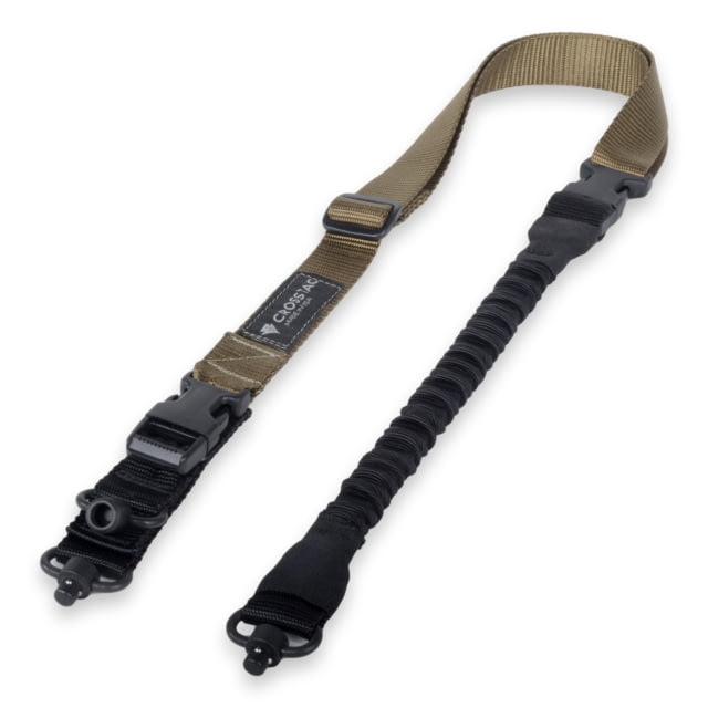 Crosstac Ambi Gun Sling / QD Swivels Coyote Brown Regular - Crosstac