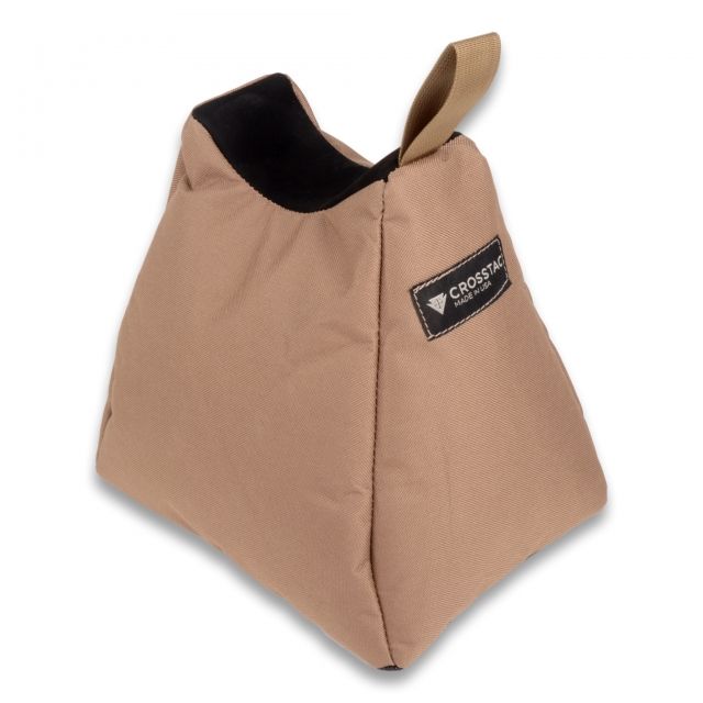 Crosstac BFB Front Shooting Bag / Pre-Filled Coyote Brown