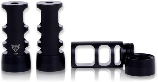 Crosstac Mk109 Muzzle Brake 6mm Black - Crosstac
