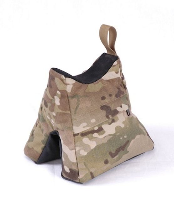 Crosstac Ultralight Saddle Shooting Rest Bag / Pre-Filled Multicam