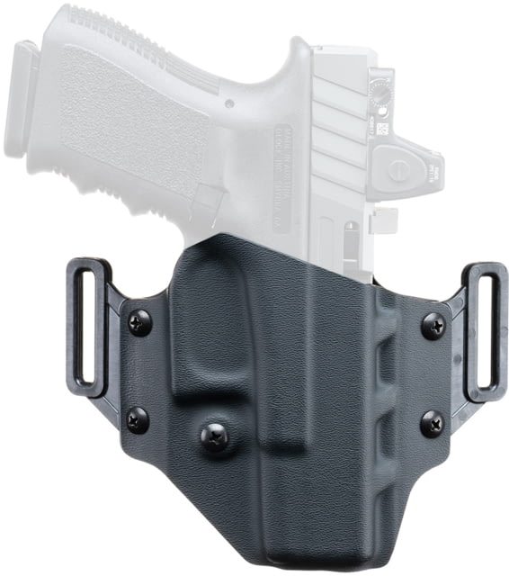 Crucial Concealment Covert Kydex OWB Holster Fits HK VP9 Right Hand Black - Crucial Concealment