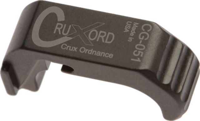 CruxOrd Magazine Release For Glock Gen 4 Model 43 Black - Cruxord