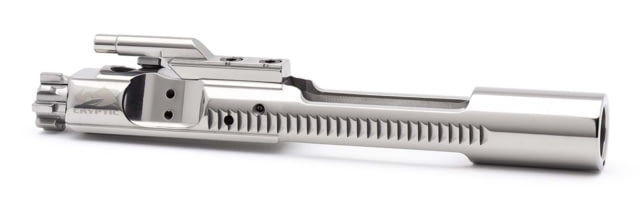 Cryptic Bolt Carrier Group BCG - Complete .223/5.56/.300 AAC Blackout Left Hand Mystic Silver - Cryptic