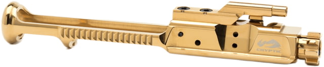 Cryptic AR15/M16/M4 6.5 Grendel Type II/6mm ARC/22ARC Low Mass Steel Bolt Carrier Group Mystic Gold - Cryptic