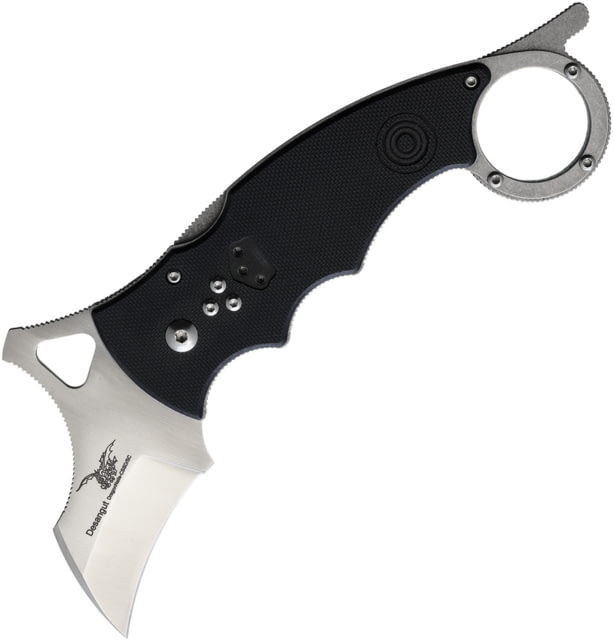 CSSD/SC Bram Frank Design Desangut Folding Knife 2in satin finish 8Cr13MoV stainless blade Black G10 handle DESANGUT SANGUT BLACK - Cssd/Sc Bram Frank Design