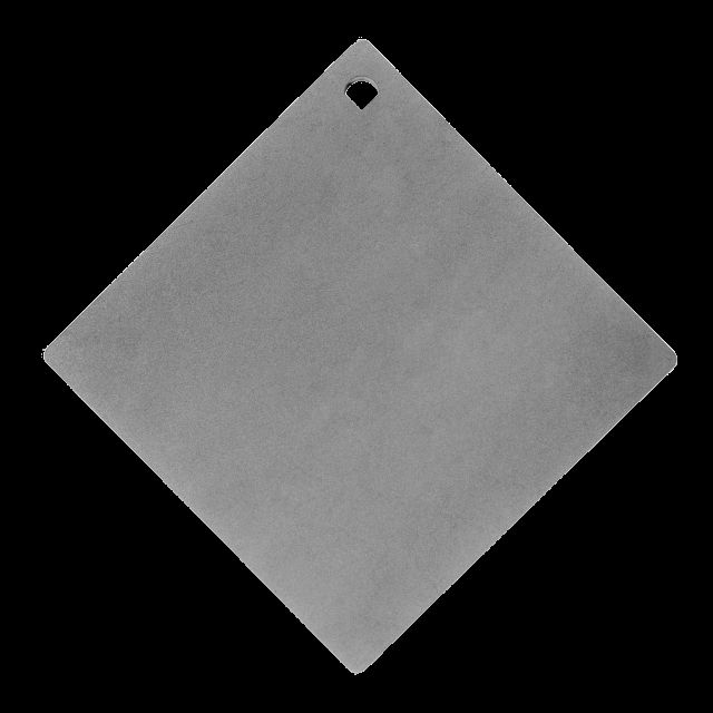 CTS Targets 8x8in Square Pistol Target Steel 1/4in Thick NSN N - Cts Targets