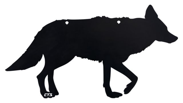 CTS Targets Wild Coyote 22in H x 40in L Steel NSN N - Cts Targets