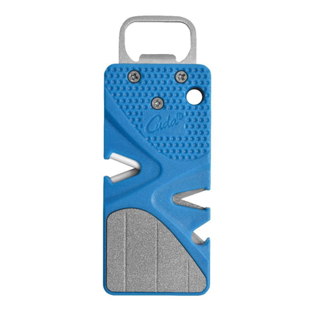 Cuda Pocket Sharpener Blue 3.5in - Cuda
