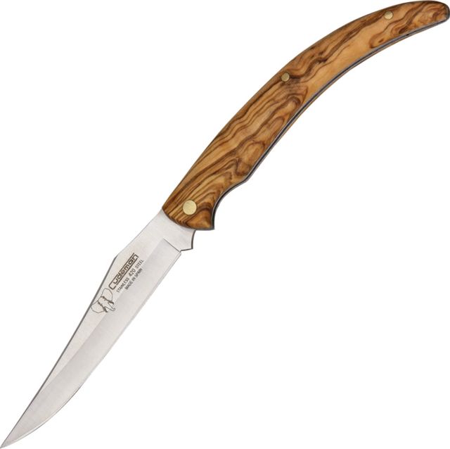Cudeman Classic 4.25in Folder Bull Horn Knife CUD - Cudeman