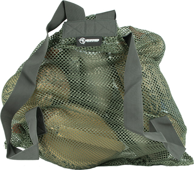 Cupped Waterfowl Outdoors Large Mesh Decoy Bag Green