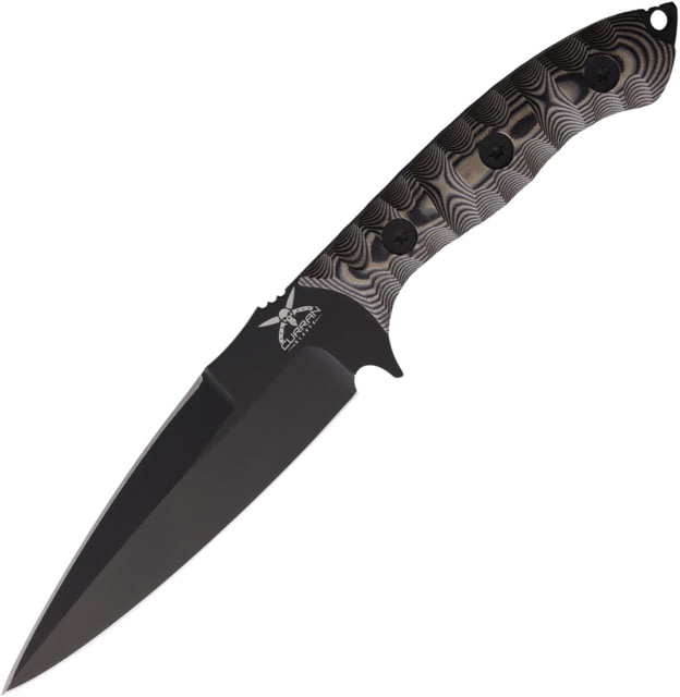 Curran Blades Javelin Fixed Blade Blk/Tan CBL - Curran Blades
