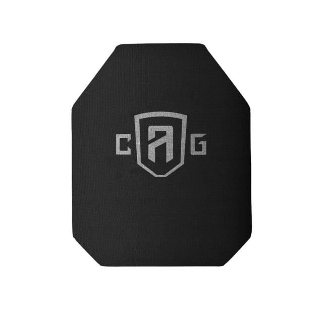 Custom Armor Group 4s17 NIJ 0101.06 Level IV Stand Alone Armor Plate Shooters Cut 10in x 12in - Custom Armor Group