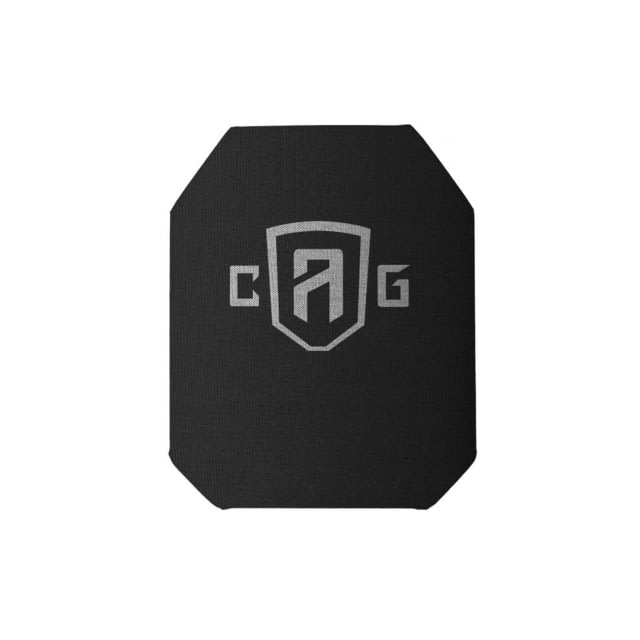 Custom Armor Group 4s17 NIJ 0101.06 Level IV Stand Alone Armor Plate Shooters Cut 8in x 10in - Custom Armor Group
