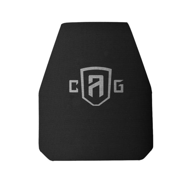 Custom Armor Group 4sas7 Level IV Stand Alone Armor Plate Swimmers Cut 10in x 12in - Custom Armor Group
