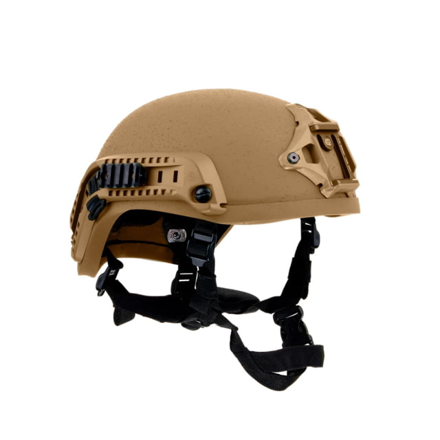 Custom Armor Group 501 High Cut Fully Loaded Level IIIA Advanced Combat Helmet Coyote Tan Extra Large - Custom Armor Group