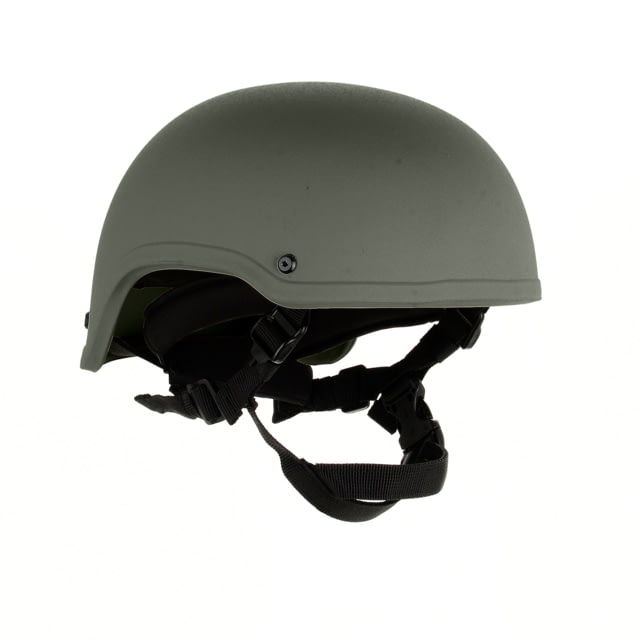 Custom Armor Group 501 High Cut Fully Loaded Level IIIA Advanced Combat Helmet Foliage Green Medium - Custom Armor Group