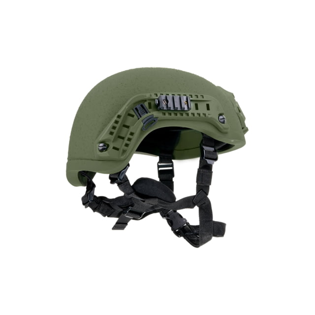 Custom Armor Group 501 High Cut Fully Loaded Level IIIA Advanced Combat Helmet Ranger Green Extra Large - Custom Armor Group