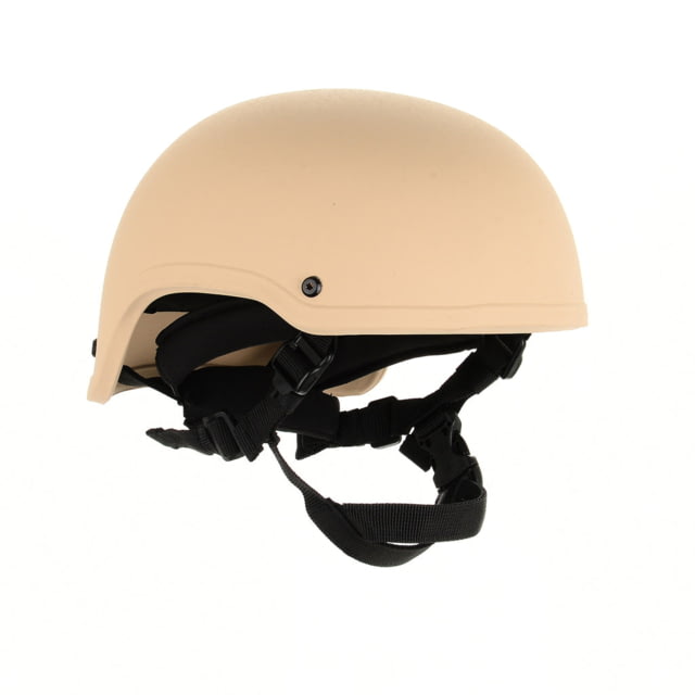 Custom Armor Group 501 High Cut Level IIIA Advanced Combat Helmet Desert Tan Extra Large - Custom Armor Group