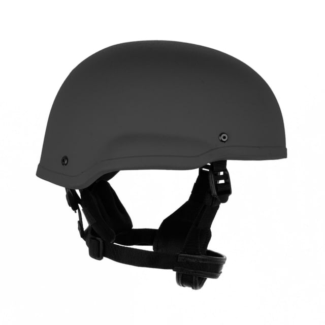 Custom Armor Group 501 Mid Cut Level IIIA Advanced Combat Helmet Black Extra Large - Custom Armor Group