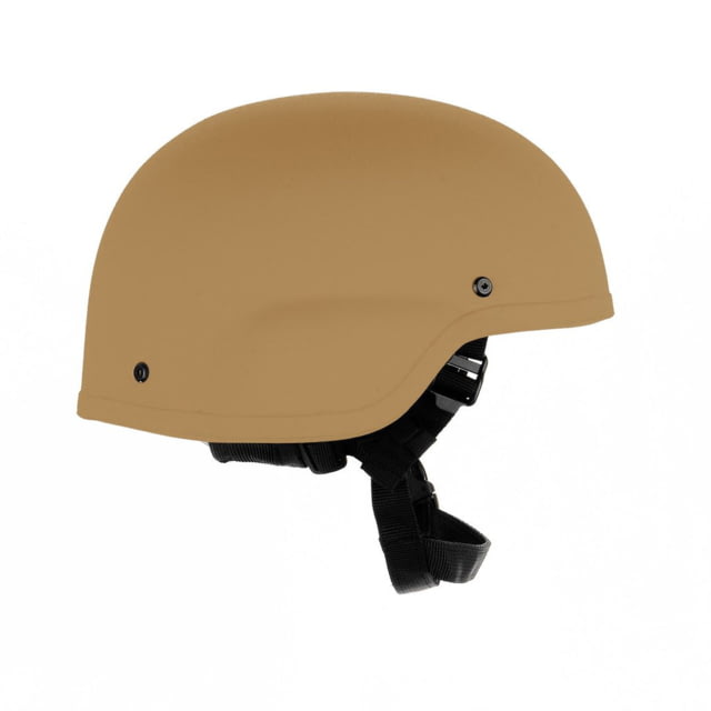Custom Armor Group 501 Standard Cut Fully Loaded Level IIIA Advanced Combat Helmet Coyote Tan Medium - Custom Armor Group