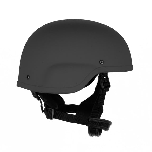 Custom Armor Group 501 Standard Cut Level IIIA Advanced Combat Helmet Black Extra Large - Custom Armor Group