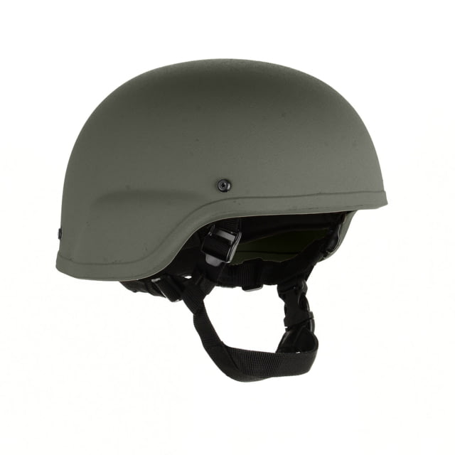 Custom Armor Group 501 Standard Cut Level IIIA Advanced Combat Helmet Foliage Green Large - Custom Armor Group