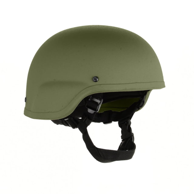 Custom Armor Group 501 Standard Cut Level IIIA Advanced Combat Helmet OD Green Small - Custom Armor Group