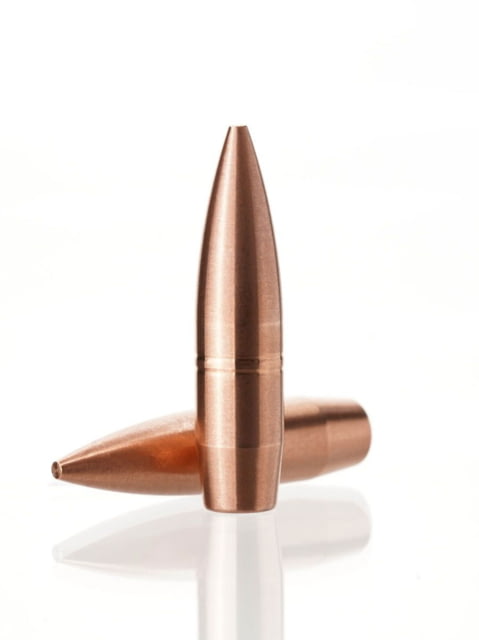 Cutting Edge Bullets Match Tactical .277 Caliber 120 Grain Solid Copper Match Rifle Bullets 50 Rounds MTAC 277 120 - Cutting Edge Bullets