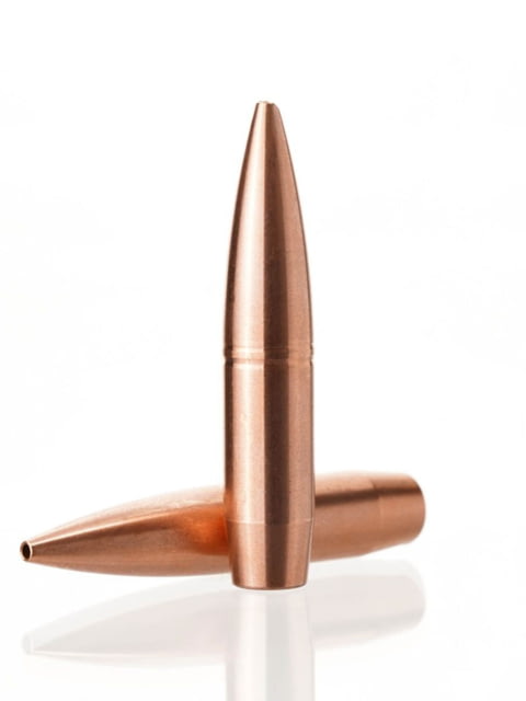 Cutting Edge Bullets Match Tactical Hunting .264 Winchester Magnum /6.5mm Caliber 130 Grain Solid Copper Hollow Point Rifle Bullets 50 Rounds MTH 264