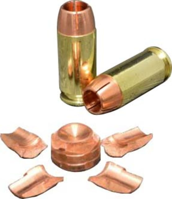ting Edge Bullets Personal Home Defense 40 S&W 120 Grain Solid Copper Hollowpoint Brass Rifle 20 Rounds PHD 40SW 120 Ammo