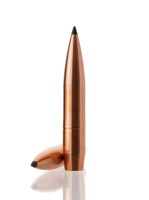 Cutting Edge Bullets Single Feed Laser-Tipped Hollow Point .284 Caliber 185 Grain Solid Copper Tipped Hollow Point Rifle Bullets 50 Rounds LZR 284 185 - Cutting Edge Bullets