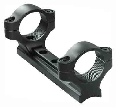 CVA Dead On One Piece Ring-Base Low Black 1in. 107663 - Dura Sight