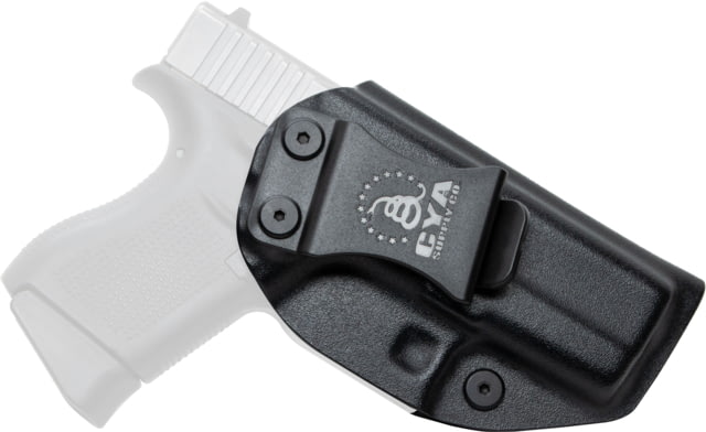 CYA Supply Co. Inside the Waistband Holster Glock 43/43x Right Hand Black - Cya Supply Co.