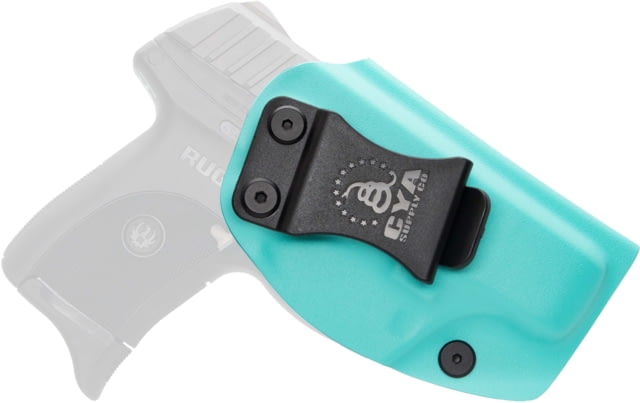 CYA Supply Co. Inside the Waistband Holster, Ruger, LC9/LC9s/LC380/EC9s, Right Hand, Teal Blue, IWB0225