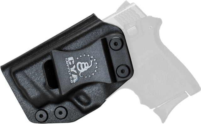 CYA Supply Co. Inside the Waistband Holster Smith&Wesson Bodyguard 380 W/Integrated Laser Left Hand Black - Cya Supply Co.
