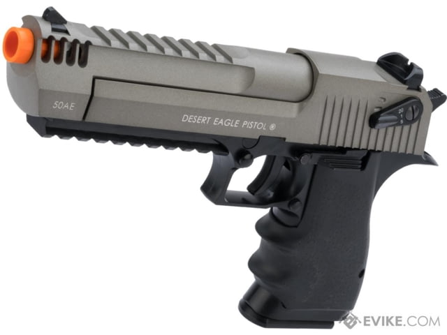 Cybergun / Spartan Military & Law Enforcement Magnum Research Licensed Semi/Full Auto Metal Desert Eagle L6 CO2 Gas Blowback Airsoft Pistol by KWC - Cybergun / Spartan Military & Law Enforcement