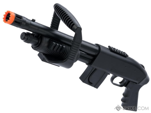 Cybergun / Spartan Military & Law Enforcement Mossberg Licensed M590 Chainsaw Airsoft Shotgun Black - Cybergun / Spartan Military & Law Enforcement