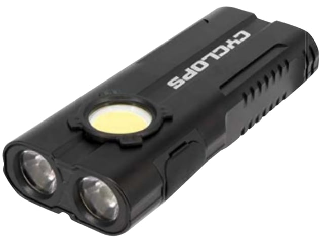 Cyclops  ProLight Black 350 Lumens White/Red LED - Crossfire