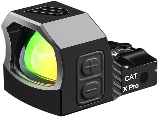 Cyelee Optics CAT X PRO Reflex Red Dot Sight 1x21x16.5mm 3 MOA Dot/30 MOA Circle Black - Cyelee Optics