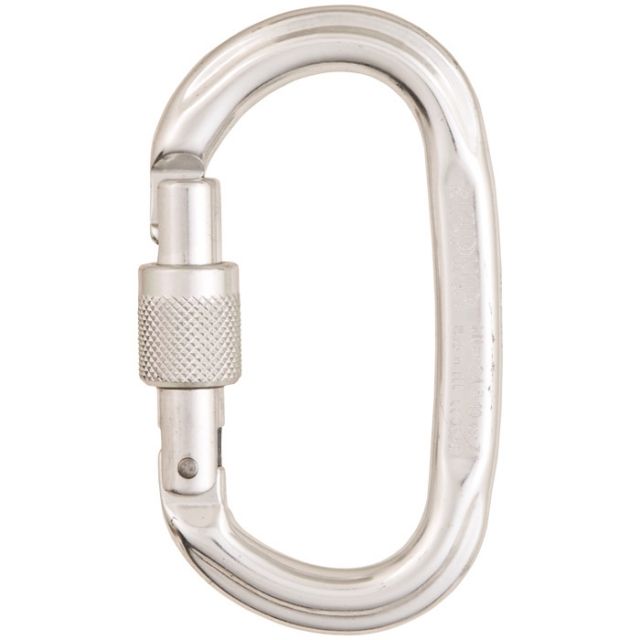 Climbing Technology Ct Oval Polished Screw Gate 2C46300XSAYP001