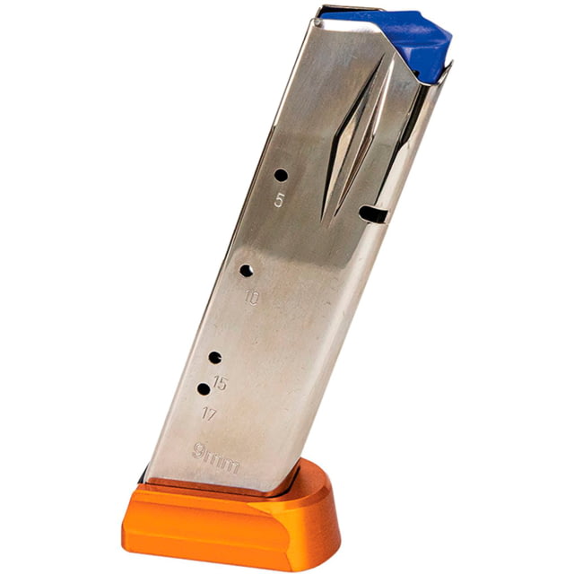 USA 75/SP-01/Shadow 2 9mm 19 2 Rounds Aluminum Pistol Magazine Orange 21 Ammo