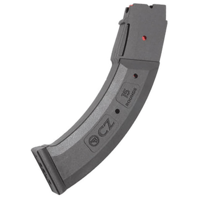 CZ-USA 457/512/455/453/452 22LR/17HM2 15 Rounds Polymer Rifle Magazine Black