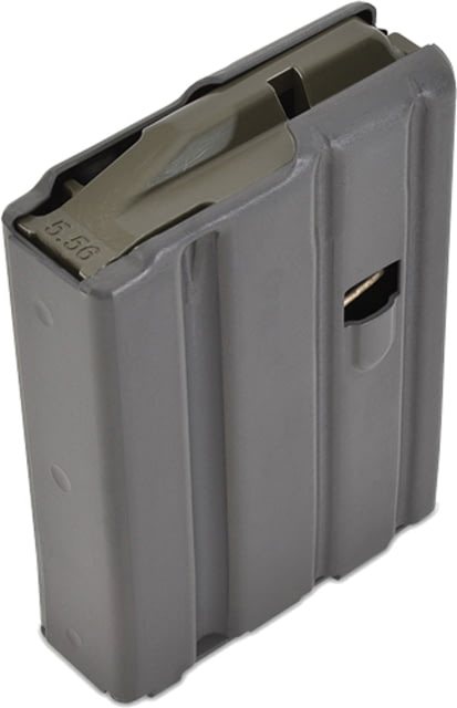 D&h Tactical Magazine 5.56x45 10rd Aluminum Grey Ar15 - D&H Tactical