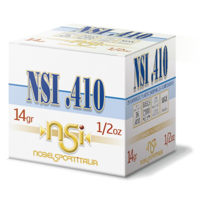 elsport Sport .410 Gauge 1/2 Oz 2.5in Shotgun #9 25 Rounds Ammo
