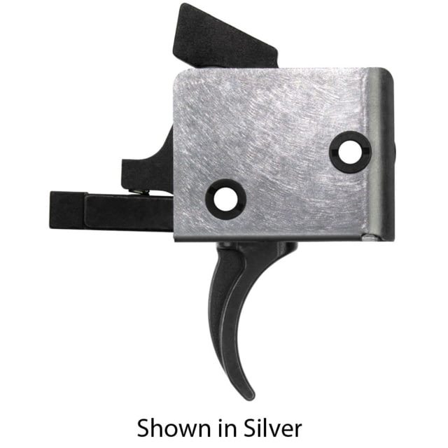 CMC Triggers AR-15/AR-10 Trigger Group Single Stage Small Pin Curved 5.5lb Pull Combat Grey - Cmc Triggers
