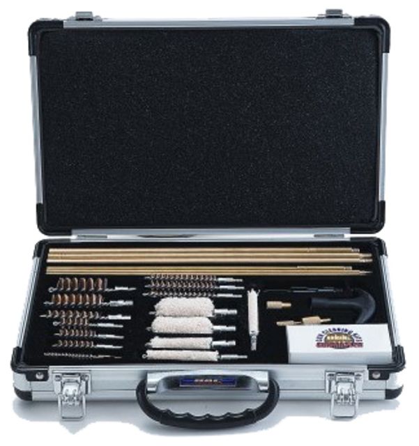 USED DAC Technologies Universal Deluxe Universal 35 Piece Gun Cleaning Kit in an Aluminum Case UGC76C - DAC Technologies