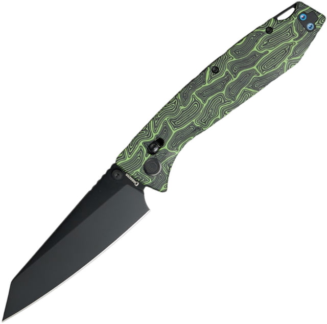 Daggerr Knives Alligator Crossbar Lock Grn DGRFM81TGRBK - Daggerr Knives