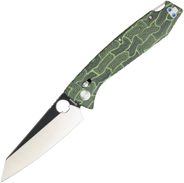 Daggerr Knives Alligator DH Crossbar Green DGRFM81DGRBW - Daggerr Knives