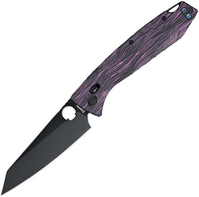 Daggerr Knives Alligator DH Crossbar Prp/Blk DGRFM81DPRBK - Daggerr Knives